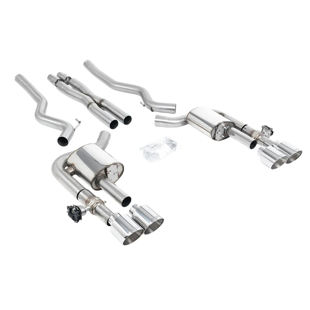 Milltek Sport Ford Mustang Mach 1 (S550)/Dark Horse (S650) Cat-Back Exhaust System