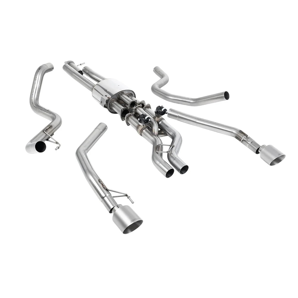 Milltek Sport Ford Ranger Raptor 3.0 V6 Twin Turbo (2023-2025) Cat-Back Exhaust System