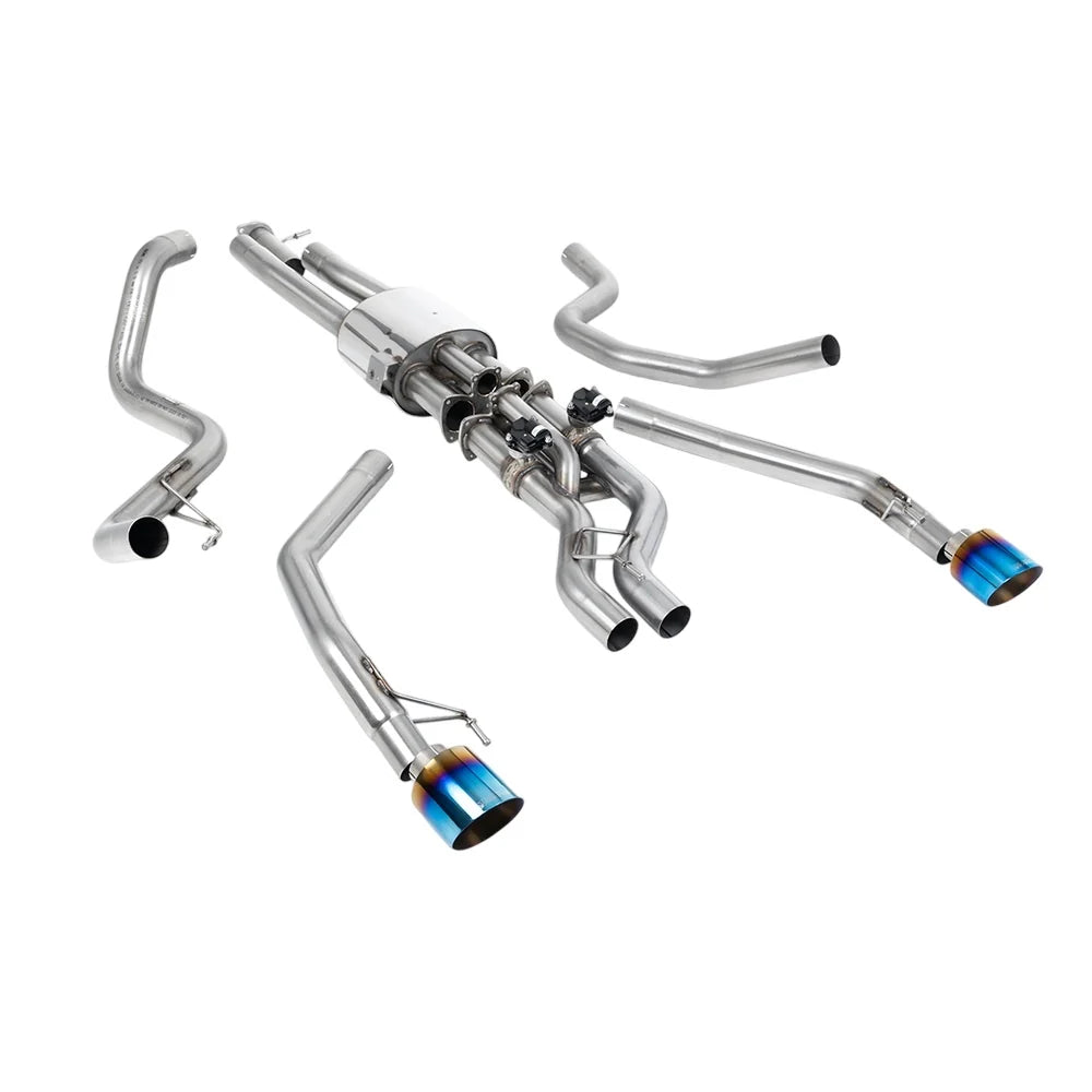 Milltek Sport Ford Ranger Raptor 3.0 V6 Twin Turbo (2023-2025) Cat-Back Exhaust System
