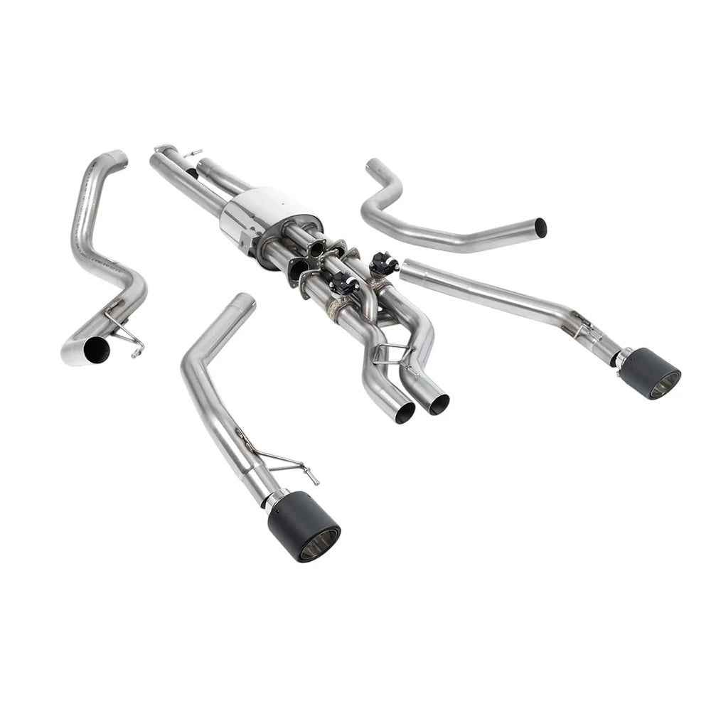 Milltek Sport Ford Ranger Raptor 3.0 V6 Twin Turbo (2023-2025) Cat-Back Exhaust System