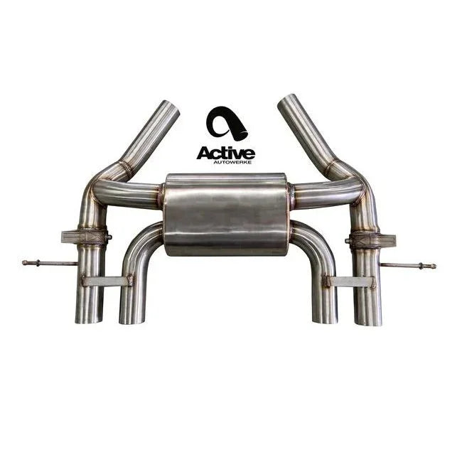 Active Autowerke BMW G87 M2 Valved Rear Axle-Back Exhaust