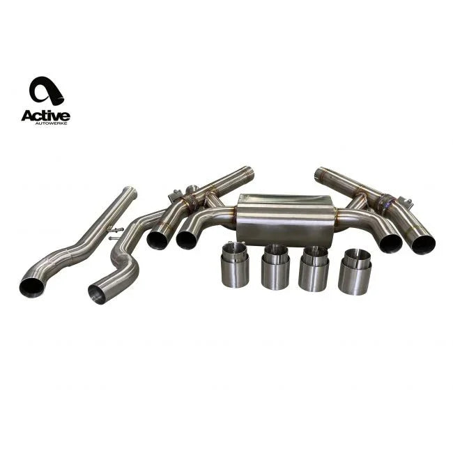 Active Autowerke BMW M2 Competition F87 Valved Rear Axle-Back Exhaust
