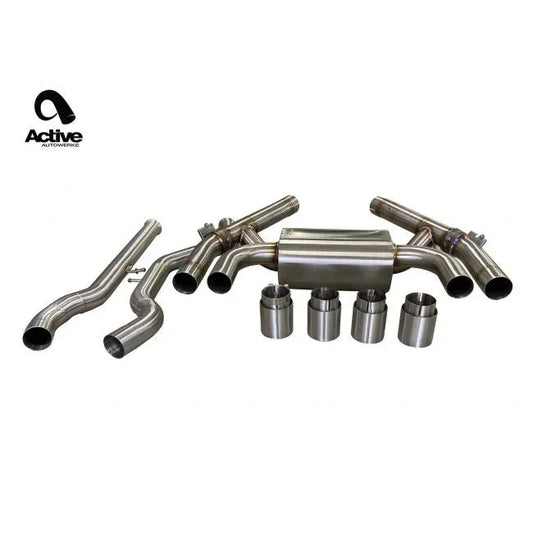 Active Autowerke BMW M2 Competition F87 Valved Rear Axle-Back Exhaust