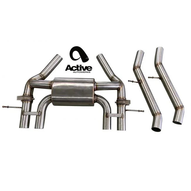 Active Autowerke BMW M3/M4 (G80/G81/G82/G83) Valved Rear Axle-Back Exhaust
