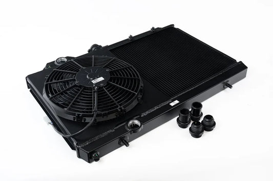CSF Mitsubishi EVO 7/8/9 2003-2007 High-Performance Slim Radiator w/ 12in SPAL Fan