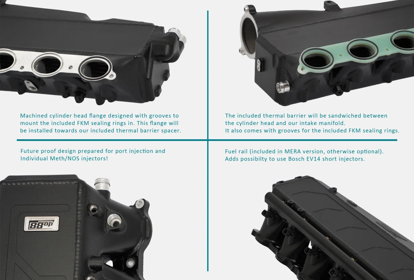 do88 BMW B58 Gen 2 (M240I/M340I/M440I/Supra) Charge Cooler Manifold