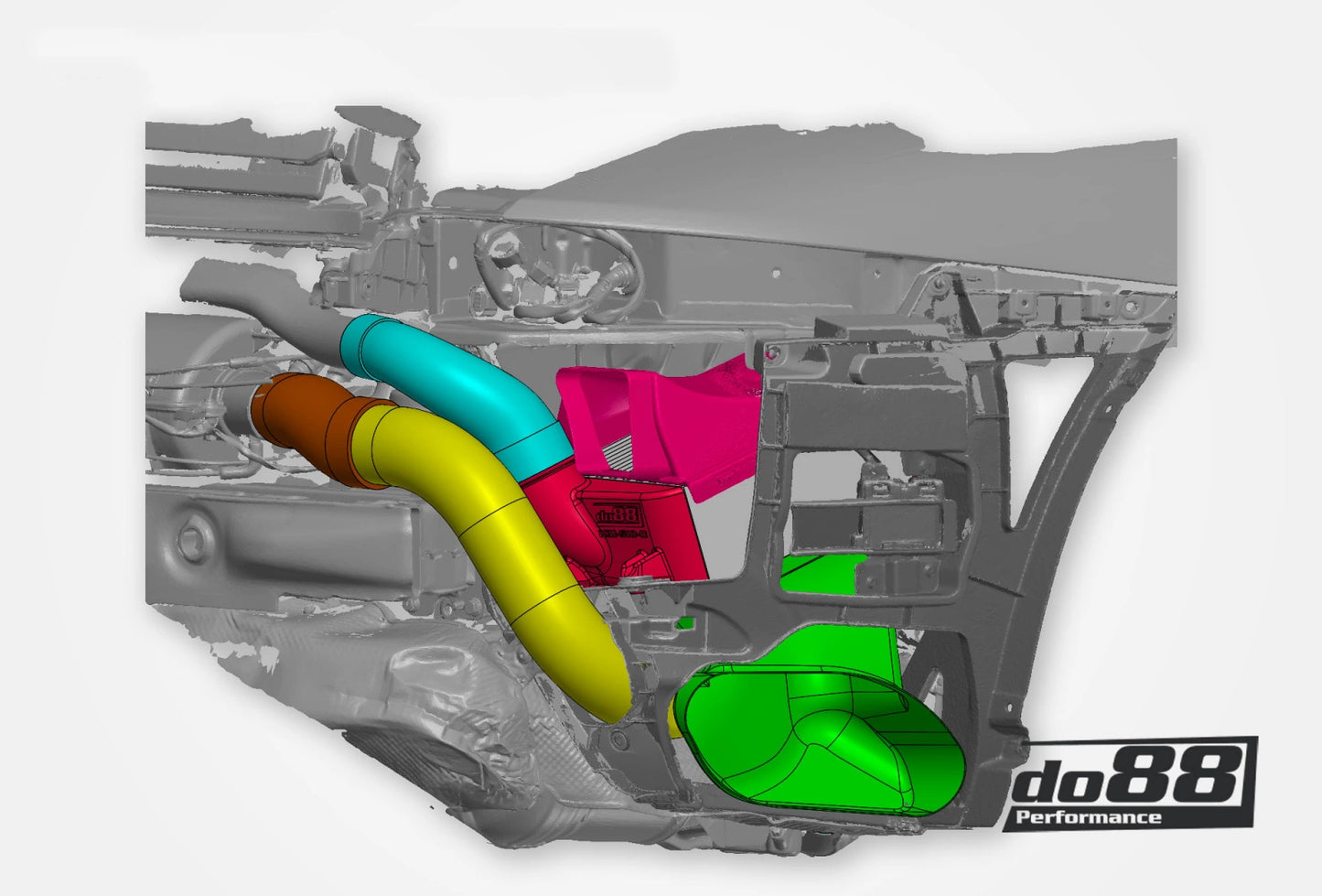 do88 Porsche 911 Carrera (991.2) Intercooler Kit MERA