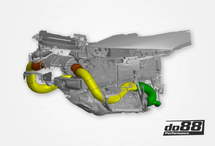 do88 Porsche 911 Carrera (991.2) Turbo Inlet Hoses