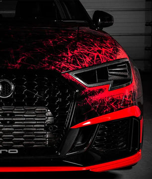 Eventuri Audi RS3 8V Gen 2 (2017-2020) Carbon Fiber Headlight Duct