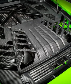 Eventuri Lamborghini Huracan Carbon Fibre Engine Cover
