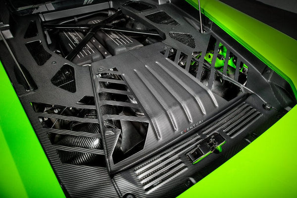 Eventuri Lamborghini Huracan Carbon Fibre Engine Cover